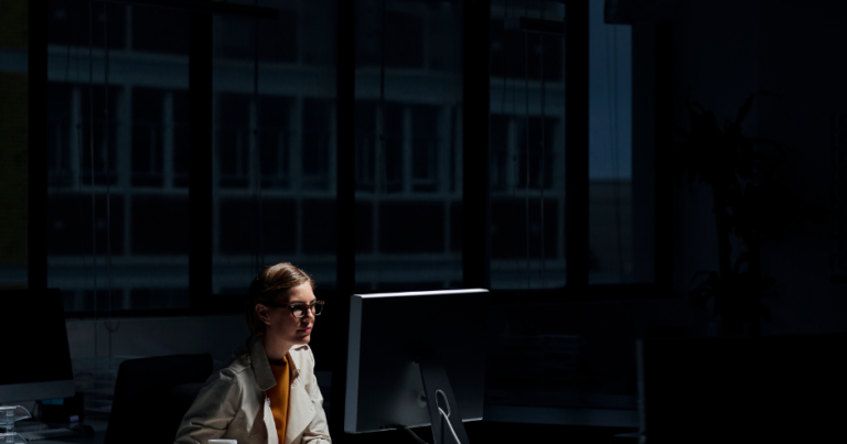 Recruitment Agency Owner in Office