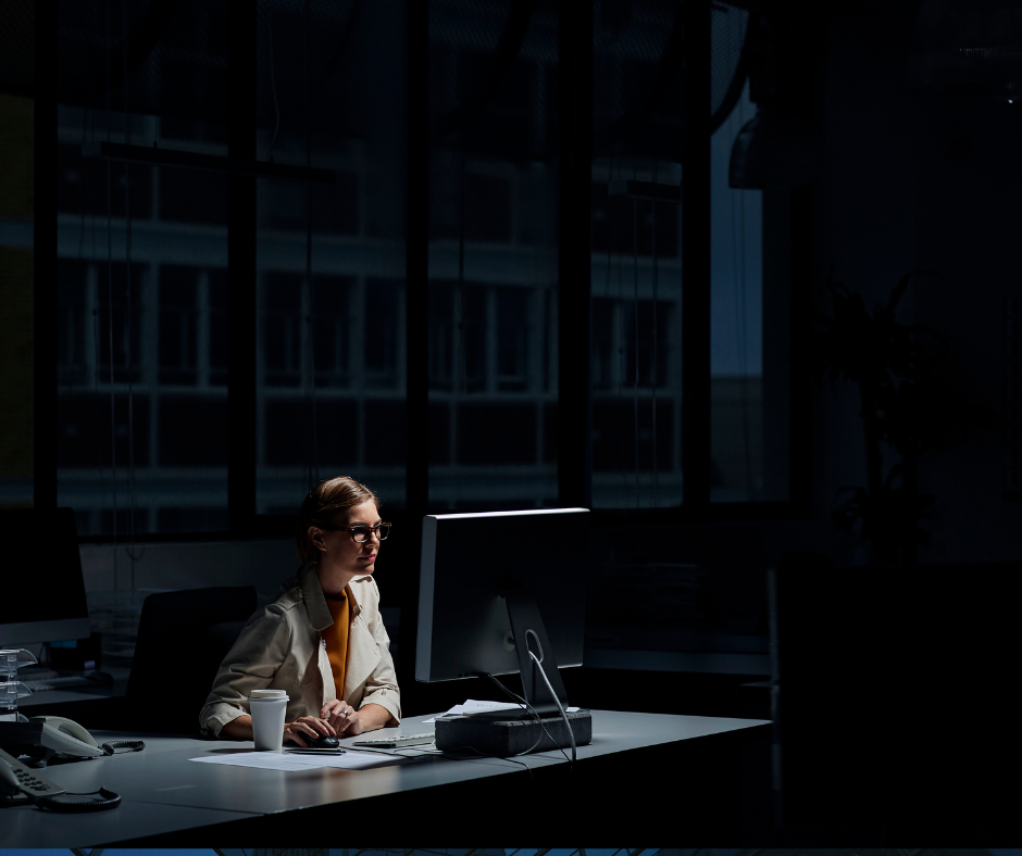 Recruitment Agency Owner in Office
